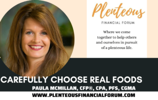 Plenteous YouTube Thumbnail-Paula McMillan_Carefully Choose Real Foods